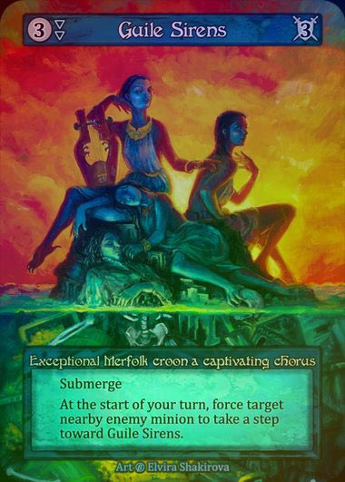 【FOIL】[Water] Guile Sirens [beta-Exceptional]